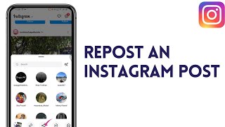 NEW HOW TO REPOST AN INSTAGRAM POST  FULL GUIDE 2024 [upl. by Amabelle912]