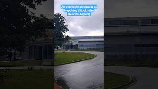 An overnight stoppover at Nypoking Sweden Stockholm Skavsta Airport  travelvlog sweden [upl. by Zenger924]