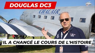 Le DERNIER Douglas DC3 français en état de VOL [upl. by Innig]