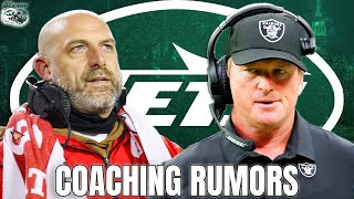 Latest Jets Head Coaching Rumors 2 New QUESTIONABLE Candidates  New York Jets Rumors [upl. by Vish]