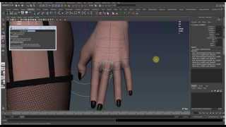 Interactive Finger Rigging Tool [upl. by Htebarual]