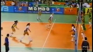 Grand Prix 2001  Brasil x Rússia  1ª Fase  Vôlei Feminino [upl. by Warga532]