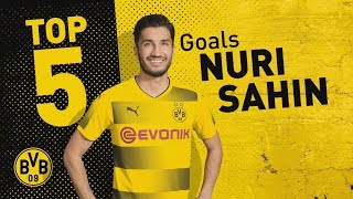 Top 5 Goals  Nuri Sahin [upl. by Kathe]