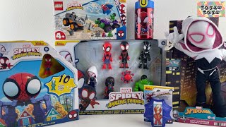 Marvel Spidey and His Amazing Friends Collection Unboxing Review  Spidey Surprise Figure Collection [upl. by Edris]