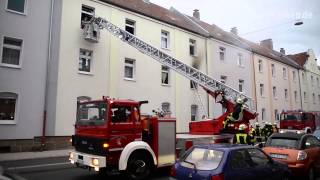 Wohnungsbrand in der Zollnerstraße Bamberg [upl. by Lewin514]