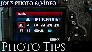 How To Switch Between RAW amp Jpeg On A Canon DSLR  Photography Tips [upl. by Constantino]