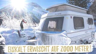 23 Grad Wintercamping im MiniWohnwagen  Geht das 🥶😊 [upl. by Reese101]