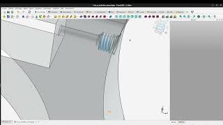 Comment créer un taraudage avec Fastener dans FreeCAD [upl. by Isak]