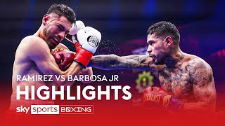 HIGHLIGHTS 🔥 Arnold Barbosa Jr vs Jose Ramirez [upl. by Eimmas]