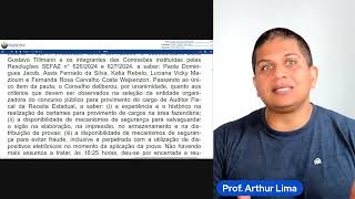 CONCURSO SEFAZ RJ ESCOLHENDO BANCA  R28000 E QUALQUER FORMAÇÃO SUPERIOR [upl. by Kavita]