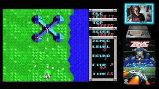 Oggi giochiamo a ZANAC  MSX [upl. by Eenimod]