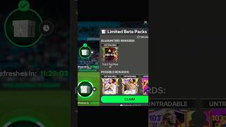 First Limited beta pack opening😁🤩 fifa shorts  fcmobile football [upl. by Laurianne812]