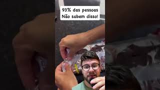 Como abrir pacote de salgadinho do jeito certo [upl. by Jasik693]