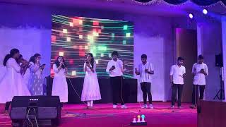 MOSC Youth festival 2024 Ganamela  Chain Songs Malankara Orthodox Church Medical College [upl. by Accissej]