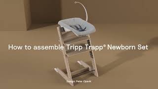 How to assemble the Tripp Trapp® Newborn Set [upl. by Mraz985]