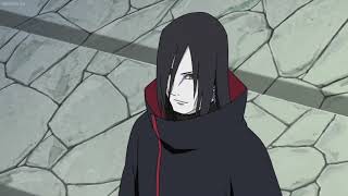 Itachi vs Orochimaru English Dub [upl. by Ddarb]