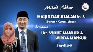 Ust Yusuf Mansur  TESTIMONI SEDEKAH  Live dr Korea [upl. by Sirtimed292]