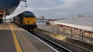 5Q99 37601 Rail Operations Group thrashing back to Ilford [upl. by Wynn]