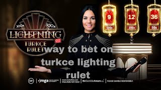 how to play turkce Lighting roulette u can win Alys [upl. by Elsworth]