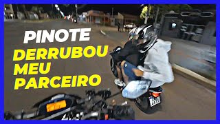 PIN0TE INSANO VOU ATÉ O FIM fuga pinote gcm motovlog policia 244 [upl. by Tadd737]