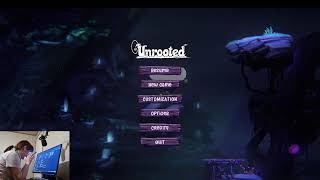 MIZKIF blindly playing Mizs new game Unrooted DAY 2 [upl. by Yltneb]