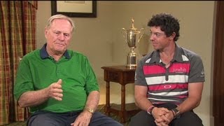 Jack Nicklaus offers Rory McIlroy US Open advice [upl. by Eillom]