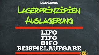 Lagerprinzipien I Lifo I Fifo I Hifo [upl. by Enorel838]