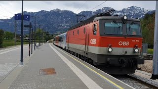 Achtung Zugfahrt Bahnsteig 2  REX 4409 mit 1144 206  CityShuttle [upl. by Alver]