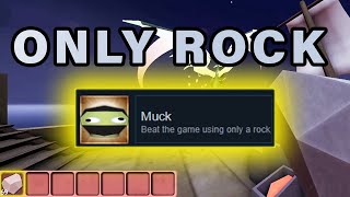 Muck  ONLY ROCK Speedrun  RSG Any [upl. by Gluck]