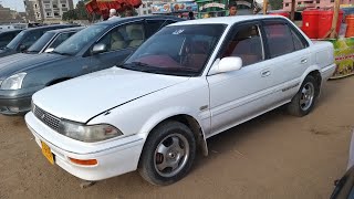 Toyota corolla model 1988  recondition 1991  ac on  power window  efi engine  car for sale [upl. by Aihn]