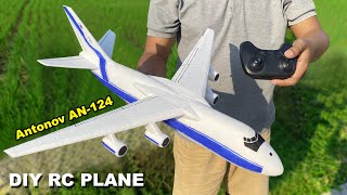 Build And fly a RC Plane ANTONOV AN124 [upl. by Alaine]