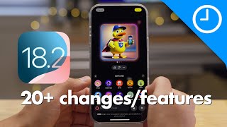 iOS 182  20 Features ChatGPT Genmoji Image Playground Apple Intelligence [upl. by Wise524]