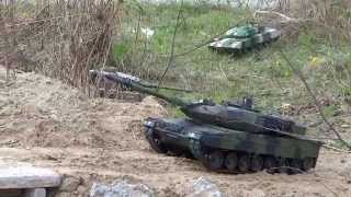 heng long leopard 2a6 amp ztz99 mbt [upl. by Nagorb911]