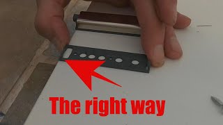 How to install Ikea Utrusta push opener for Sektion cabinets the right way [upl. by Torrin531]