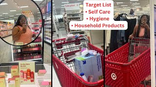 Vlogtober  Self Care  Hygiene Shopping at Target [upl. by Annawik]