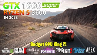 GTX 1660 Super  Ryzen 5 3600  15 Games Tested  1080p [upl. by Carny]