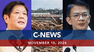 UNTV CNEWS  November 15 2024 [upl. by Nahgeam321]