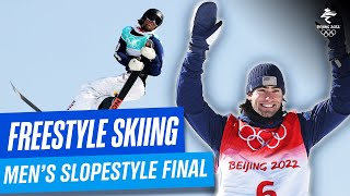 Freestyle Skiing  Mens Freeski Slopestyle Final  Full Replay  Beijing2022 [upl. by Jarrad]