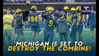 Michigan football to go beast mode at NFL scouting combine [upl. by O'Malley]