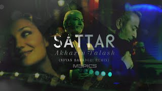 Sattar  Akharin Talash Noyan Bahadori Remix  M3Pics Remix Video [upl. by Soluk]