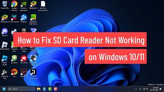 Fix SD Card Reader Not Working on Windows 1011  How to Fix USB Card Reader Not Showing [upl. by Ardnohs]