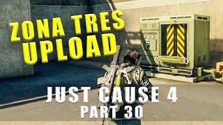 Just Cause 4 Zona Tres Upload breaker locations amp defend the transmitter  Part 30 [upl. by Haldane330]