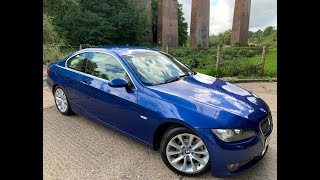 BMW 335D SE Coupe TwinTurbo Auto  2007 57  45000 miles [upl. by Anaicul]