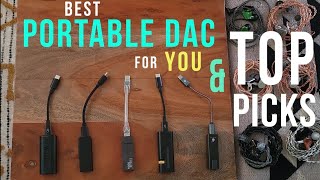 Best portable DAC for you and my top picks [upl. by Piscatelli664]