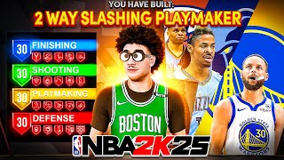 THIS NEW 2WAY SLASHING PLAYMAKER BUILD CAN DO EVERYTHING IN NBA 2K25 UNLOCKS LEGEND BADGES PG [upl. by Anais]