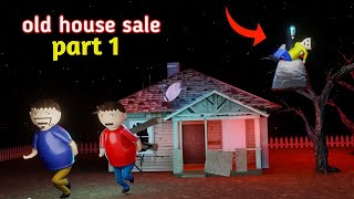 gulli bulli old house sale part 1  gulli bulli cartoon  haunted house gullibulli make joke horror [upl. by Ujawernalo]