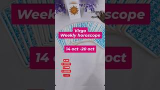 Virgo Weekly horoscope 14oct 20 oct weeklyhoroscope tarotlove viralshorts short viral 777 [upl. by Neukam]