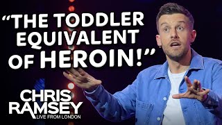 Chris Ramsey RAGING When His Child Was Given THIS 😱  Chris Ramsey Live From London [upl. by Alyosha779]