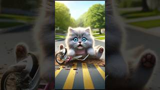 THE KID CAT CYCLE DROP VIDEOS ytshorts catcompilation catvideos [upl. by Aiki]