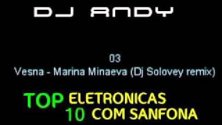 TOP 10 ELETRONICAS COM SANFONA [upl. by Tarazi]